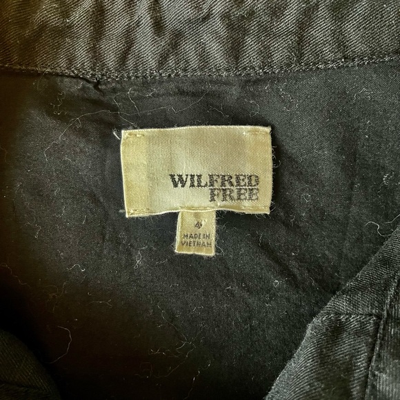 Wilfred Free “ Kal” utility jumpsuit sz 4 black - Picture 2 of 8